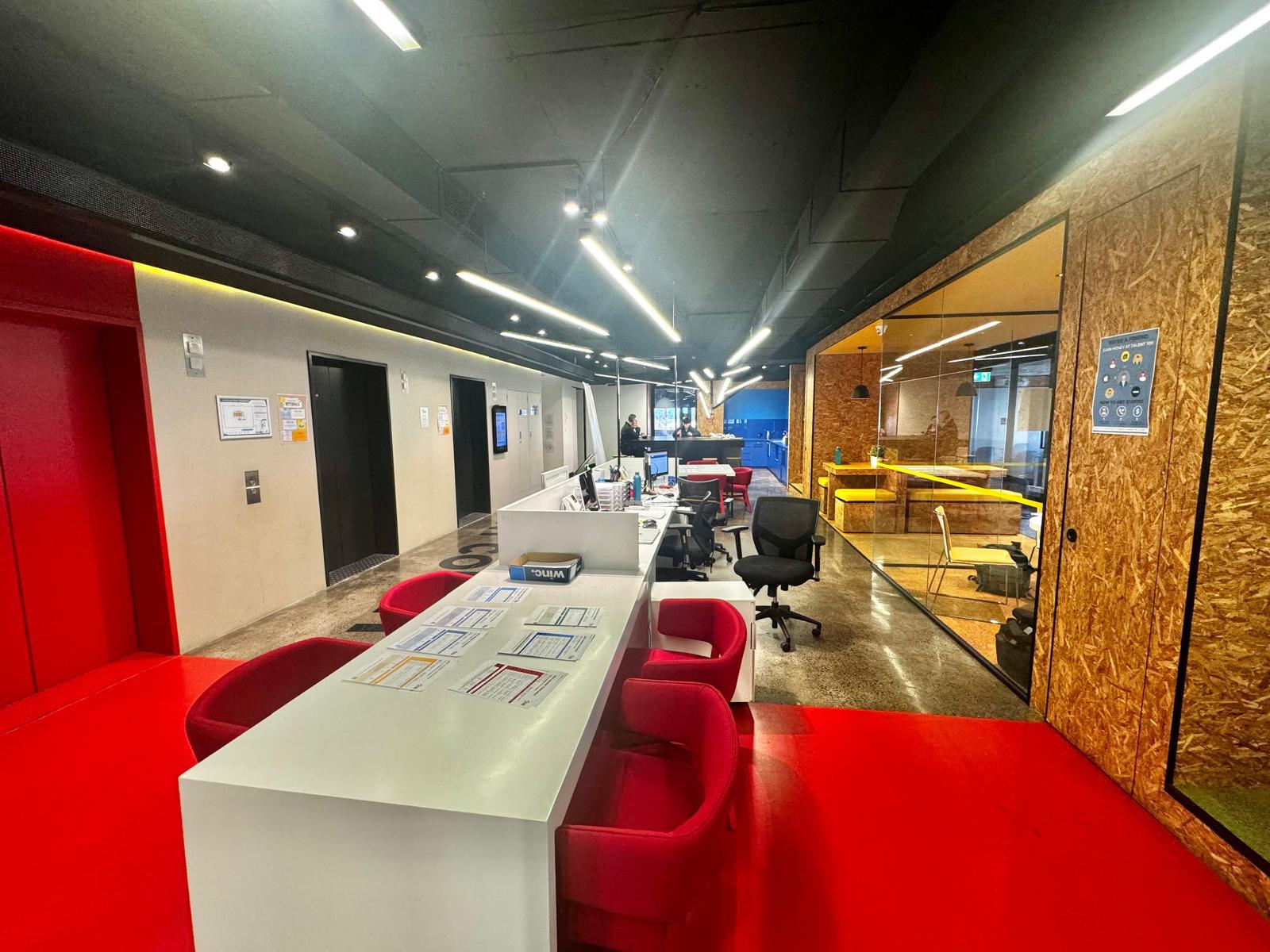 Shared study area at the Nexus Institute Chatswood campus